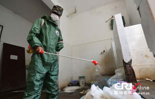 Equipos de prevención de epidemias trabajan en las zonas afectadas