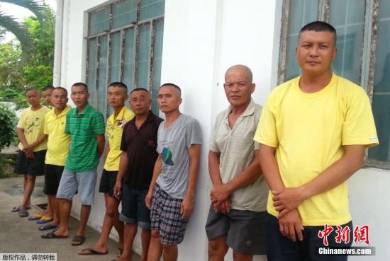 菲律宾审判9名被扣中国渔民每人罚款10.3万美元