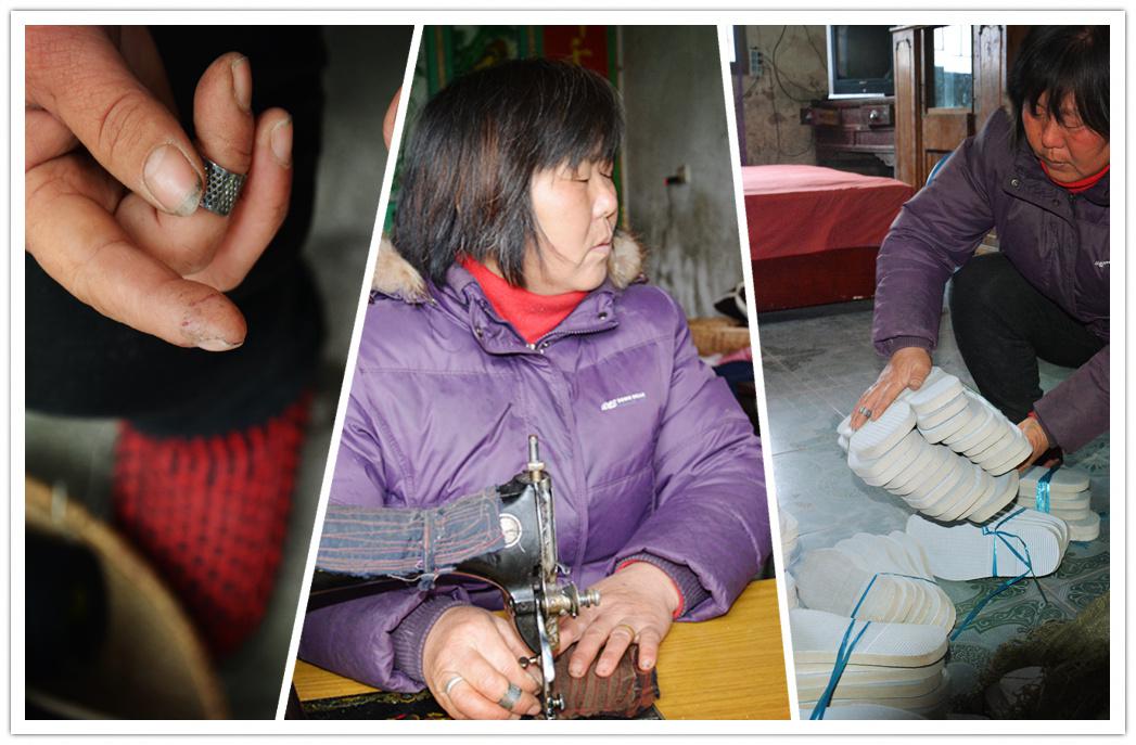 56岁的聂道美是安徽省淮南市潘集区夹沟镇一位双目失明的农家妇女，她是淮南市红十字会唯一的乡村女志愿者也是唯一一个盲人志愿者。