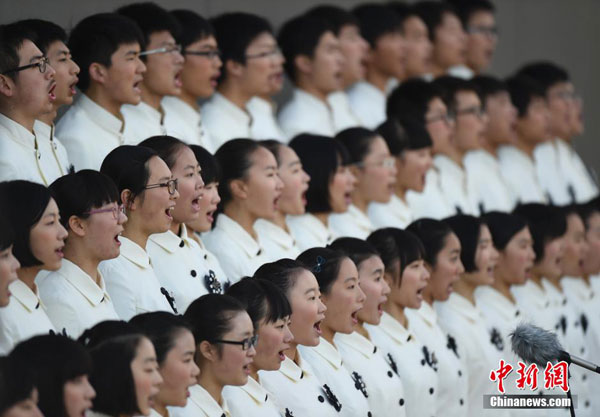 La cérémonie de mémoire nationale pour victimes du Massacre de Nanjing