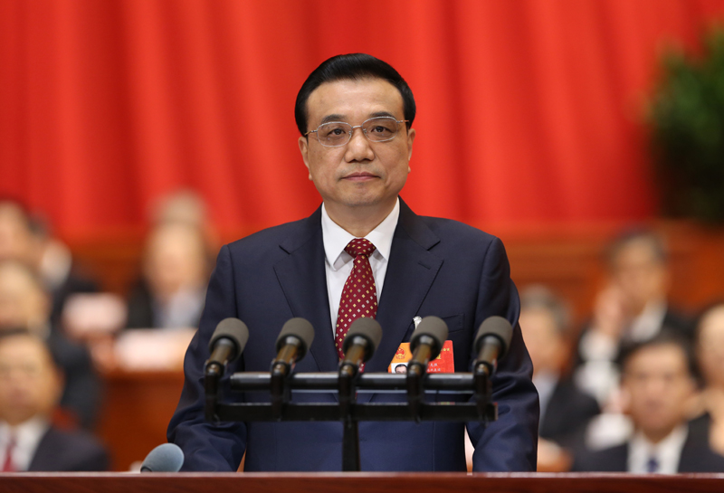 3月5日，第十二届全国人民代表大会第三次会议在北京人民大会堂开幕。国务院总理李克强作政府工作报告。