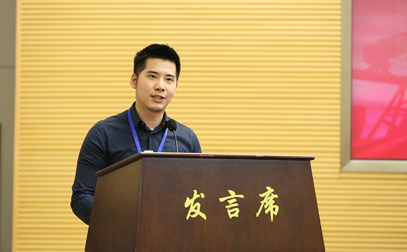 黄剑钊代表第九组学员发言