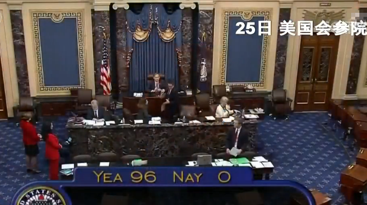 #财政刺激计划#2万亿美元！美国国会通过历史上最大规模财政刺激计划