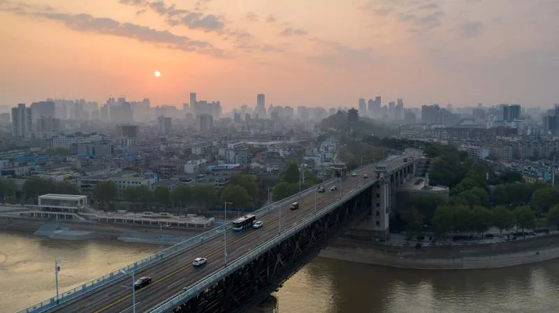 #武汉#这就是今天早上的武汉！