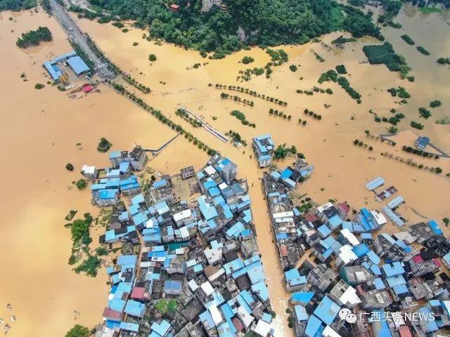 娘子军|在广西抢险抗洪第一线，她们是乘风破浪的“娘子军”