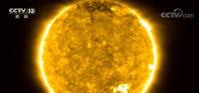 欧洲航天局公布最新距离太阳最近的照片