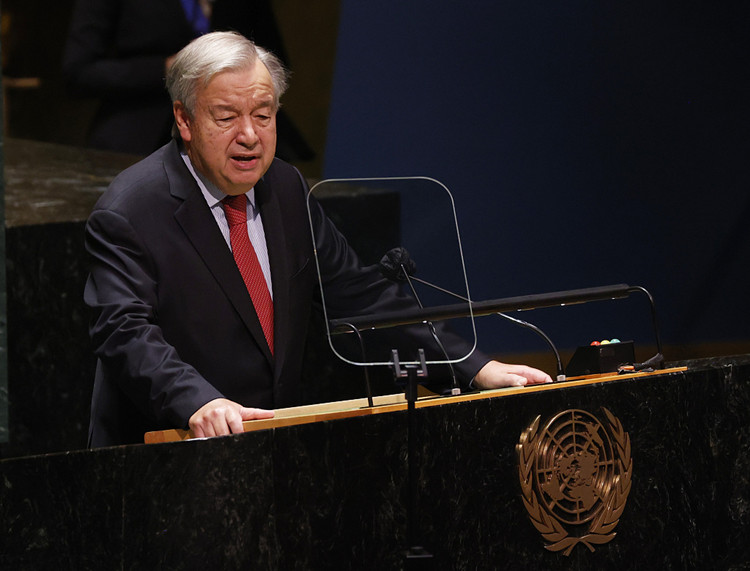 當地時間2021年9月22日，第76屆聯合國大會一般性辯論21日在紐約聯合國總部開幕。（圖源：人民視覺）_副本.jpg