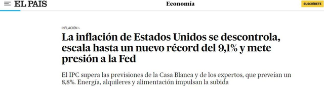 通胀“高烧不退”外媒:美国经济祸害全球