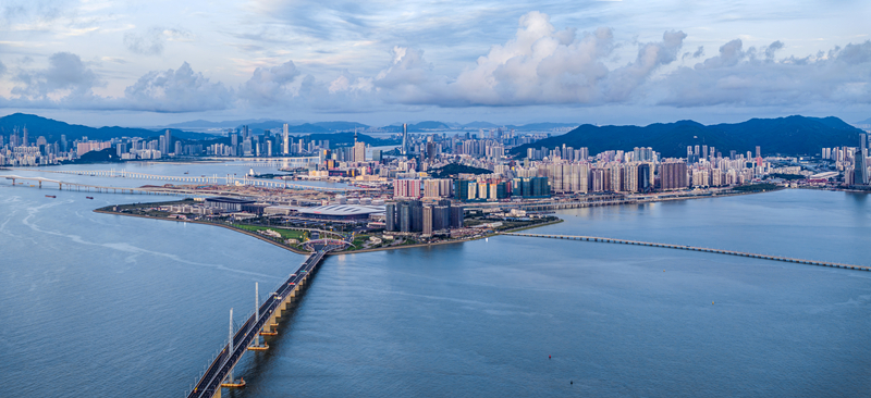 2025年6月24日,港珠澳大桥珠海公路口岸。