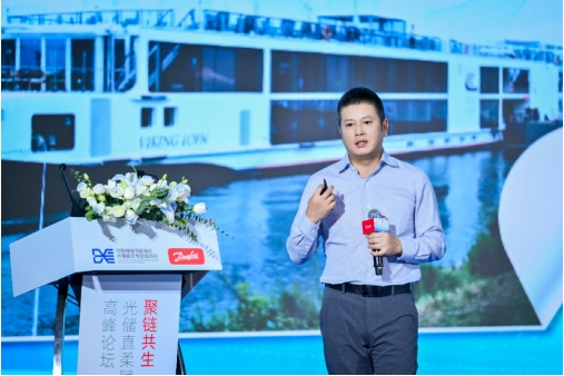 丹佛斯中國銷售負責人虞小平先生發表演講