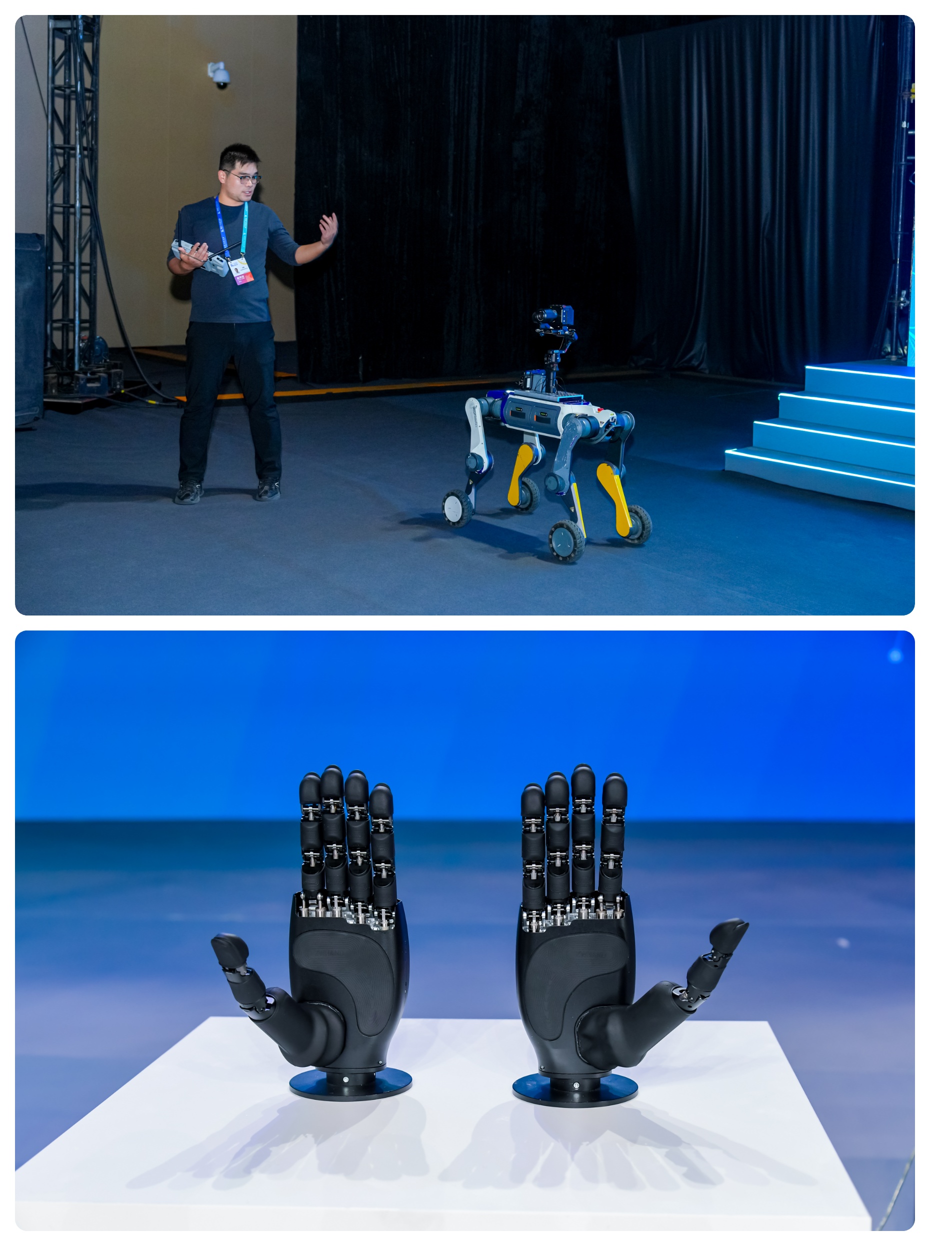 機器人攝影師（上）、靈巧手（下）