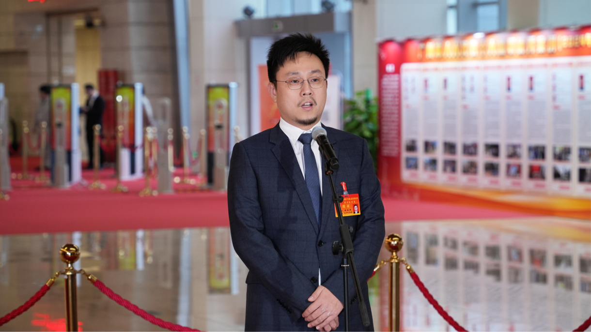 广州市人大代表、钛动科技股份有限公司CEO李述昊。