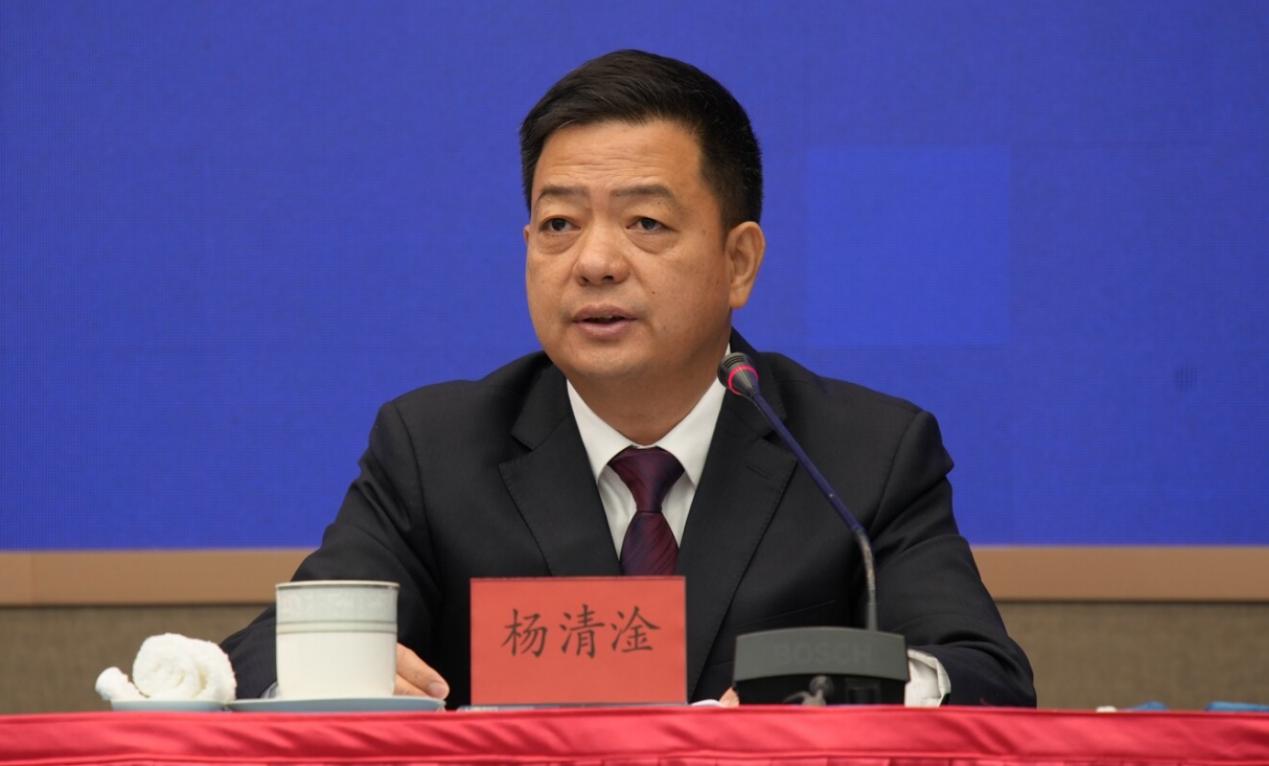 广东省住房和城乡建设厅副厅长杨清淦。