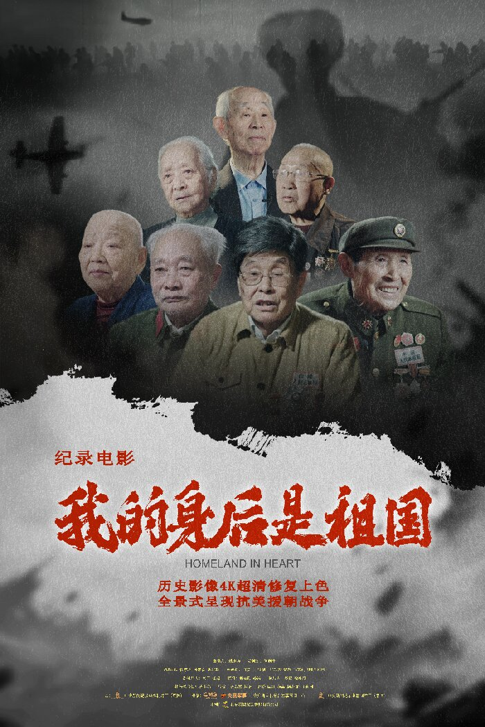 纪录电影《我的身后是祖国》海报