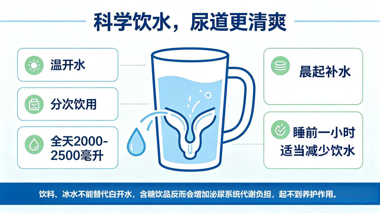 科学饮水核心要点(图片由AI生成)