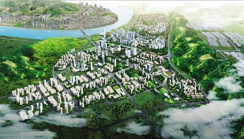 江津滨江新城:重庆二环线上的一颗璀璨明珠