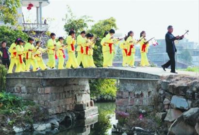 福建莆田小学生乐队乡村巡演