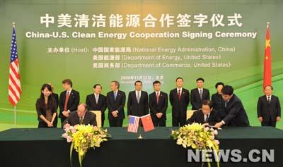 La Chine et les Etats-Unis devront promouvoir les énergies propres pour une croissance mondiale durable
