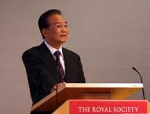 Le PM chinois s&acute;exprime sur l&acute;avenir de la Chine 
