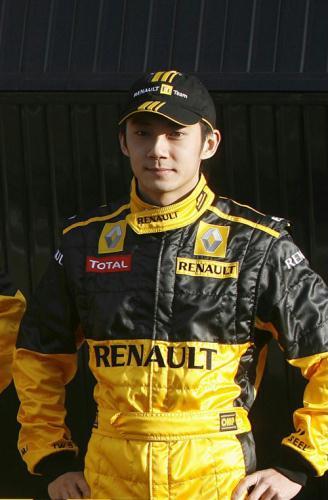 Ho-Pin Tung broke new ground with Renault on Sunday when be became the first Chinese driver to be named in a Formula One team line-up.