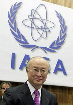 Yukiya Amano, chief of the International Atomic Energy Agency attends a board of governors meeting in Vienna on February 12. (AFP/File)