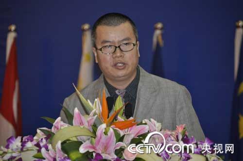 上海文广传媒集团总裁助理陈梁 中国-东盟电视