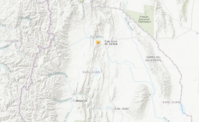阿根廷西北地区发生5.1级地震
