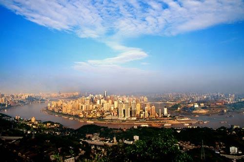 [组图]重庆市渝中区美景-全国文明城市书记（市长）访谈-中国网络电视台