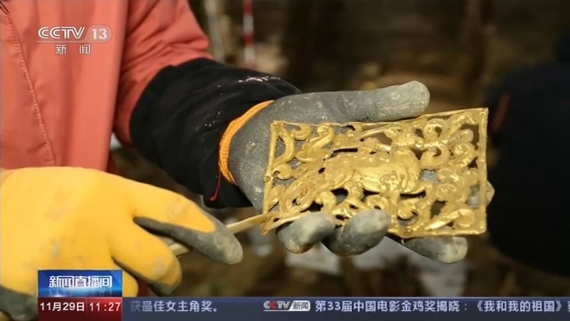 [新闻直播间]青海都兰 "2018血渭一号墓"考古新发现 出土千余件珍贵