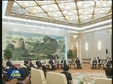 胡锦涛会见中朝两个经济区开发合作联合指导委员会朝方代表团