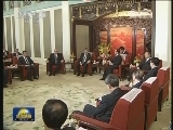 温家宝会见埃及总统
