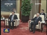 吴邦国会见新加坡总理