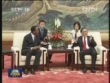 吴邦国会见贝宁国民议会议长