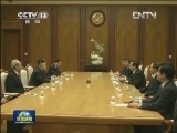 朝鲜领导人金正恩会见李建国