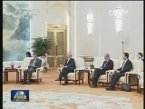 习近平会见美国前国务卿基辛格 前财长鲍尔森