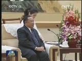 俞正声会见老挝建国阵线中央主席