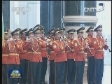 土库曼斯坦总统举行仪式欢迎习近平访土