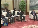 刘云山会见第六届10+3媒体合作研讨会外方代表