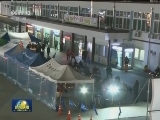 “萨德”预部署地附近民众持续抗议