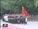 李克强举行仪式欢迎丹麦首相访华