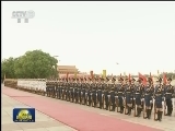 习近平举行仪式欢迎智利总统访华