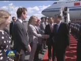 李克强抵达柏林对德国进行正式访问并举行中德总理年度会晤