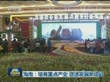 海南：培育重点产业 激活发展新动能
