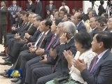 李克强同湄公河五国领导人共同会见记者