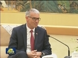 汪洋会见法国经济社会环境理事会主席