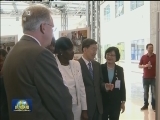“减贫和粮食权的保障”展览开幕