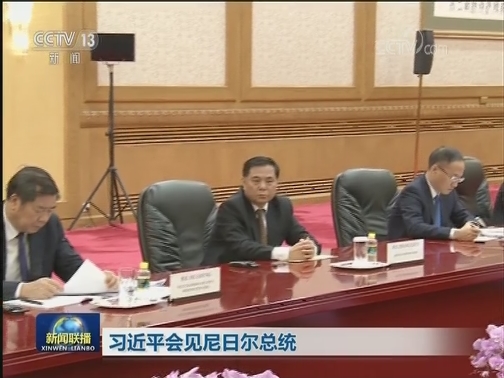 习近平会见尼日尔总统