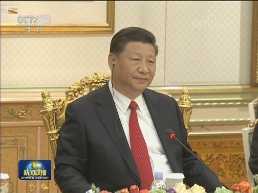 习近平同文莱苏丹举行会谈