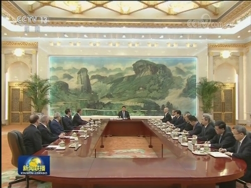 习近平会见美国贸易代表和财政部长