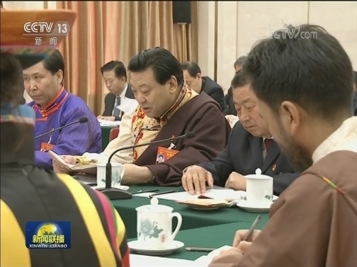 李克强分别参加广东代表团 青海代表团审议